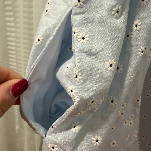 Wild Fable Blue Floral Dress - Picture 6 of 8